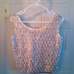 Creations by HARILELA'S Hand Beaded in Hong Kong - 100% Lambswool size S…
